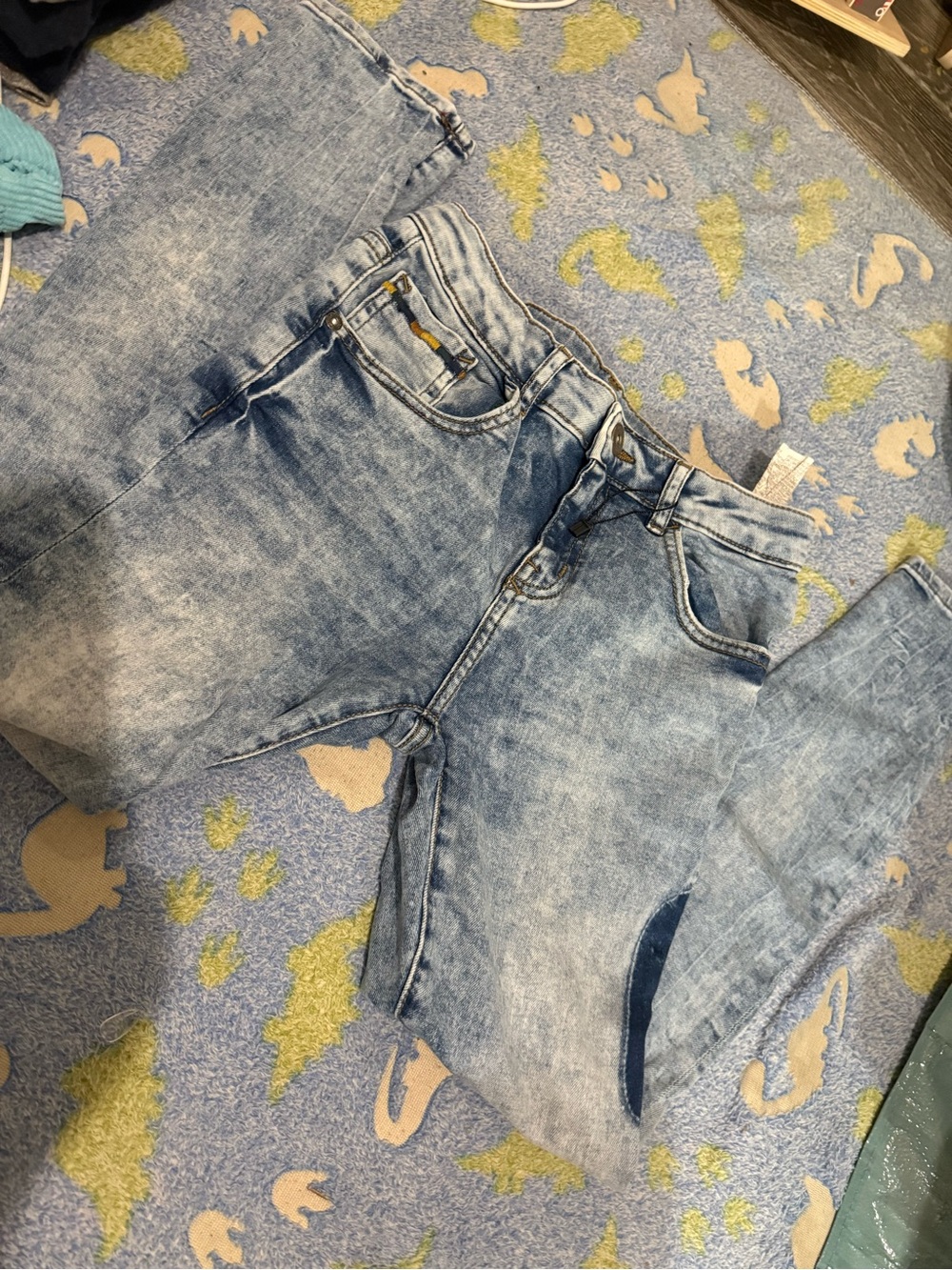 Zara Light Wash Kids Jeans - Blue